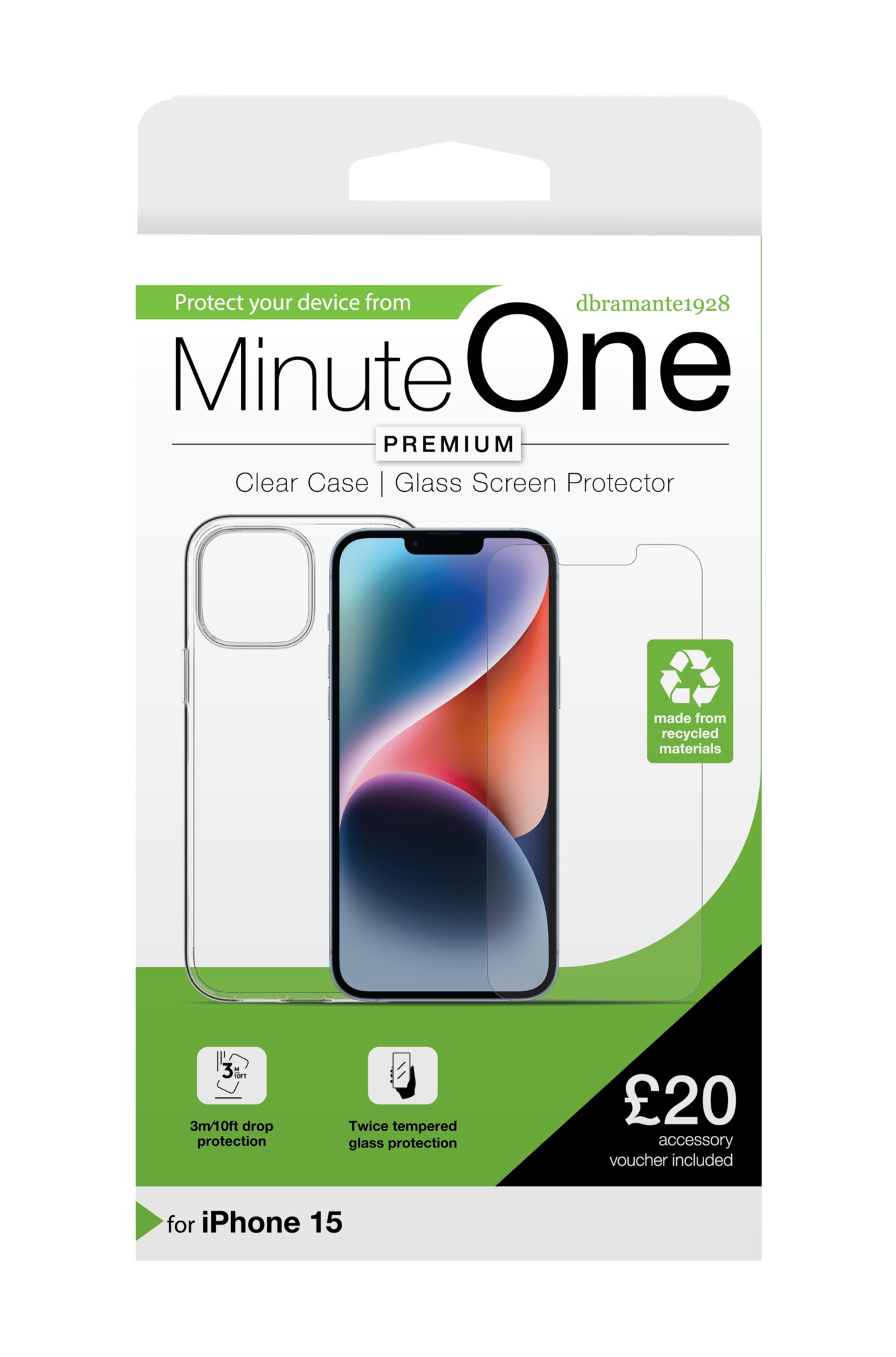 Minute 1 Premium iPhone 15 | Cases & Protection | EE