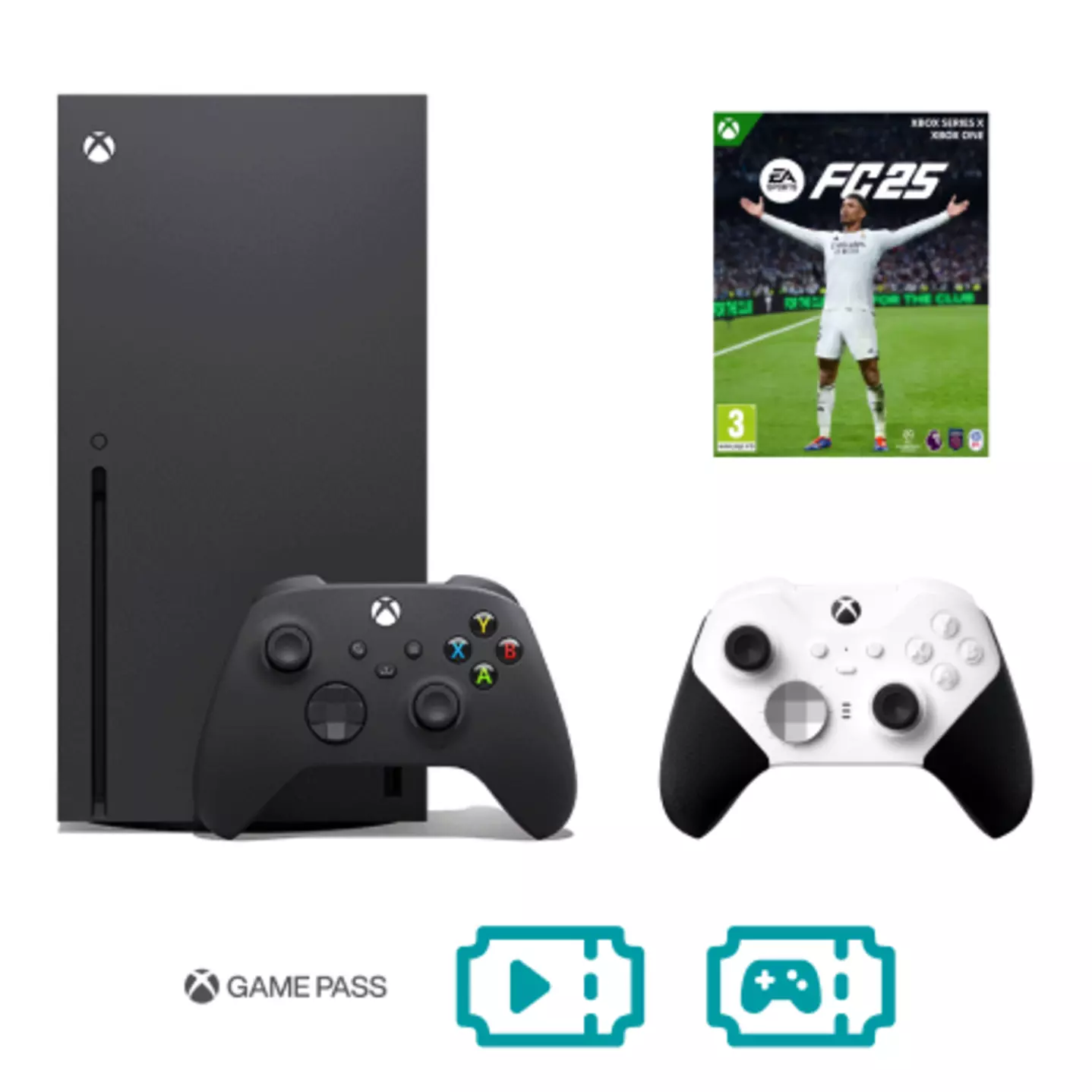 Xbox Series X 24 month bundle with EA Sports FC 25 and more Black | EE