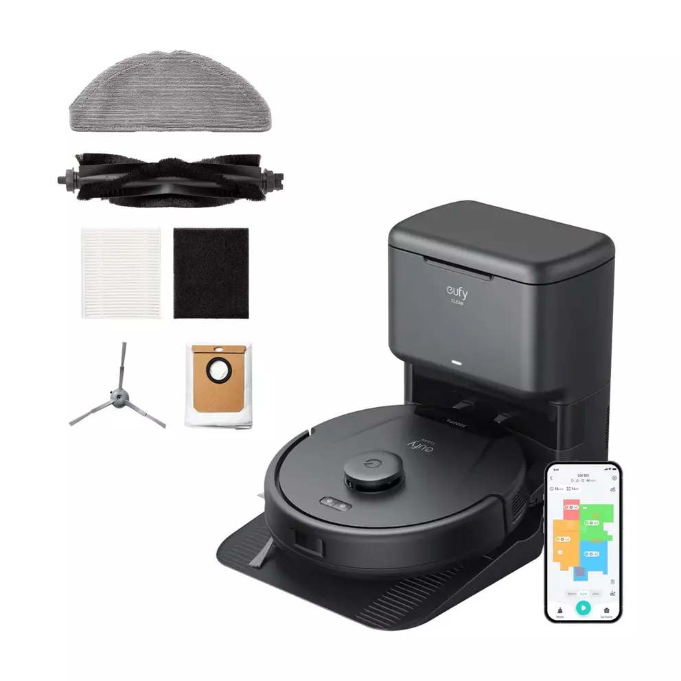 L60 Hybrid Robot Vacuum &amp Mop Self Empty Station