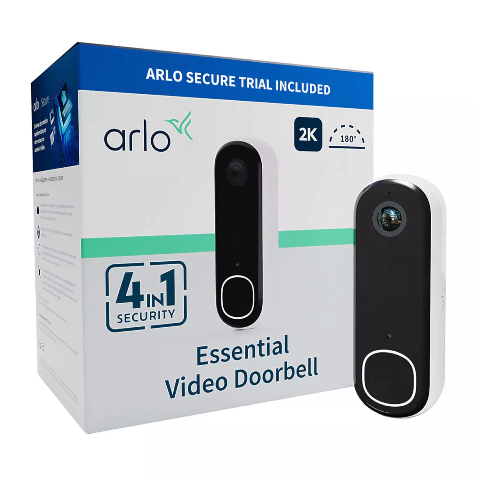 Arlo 2nd Gen Smart Video Doorbell White EE