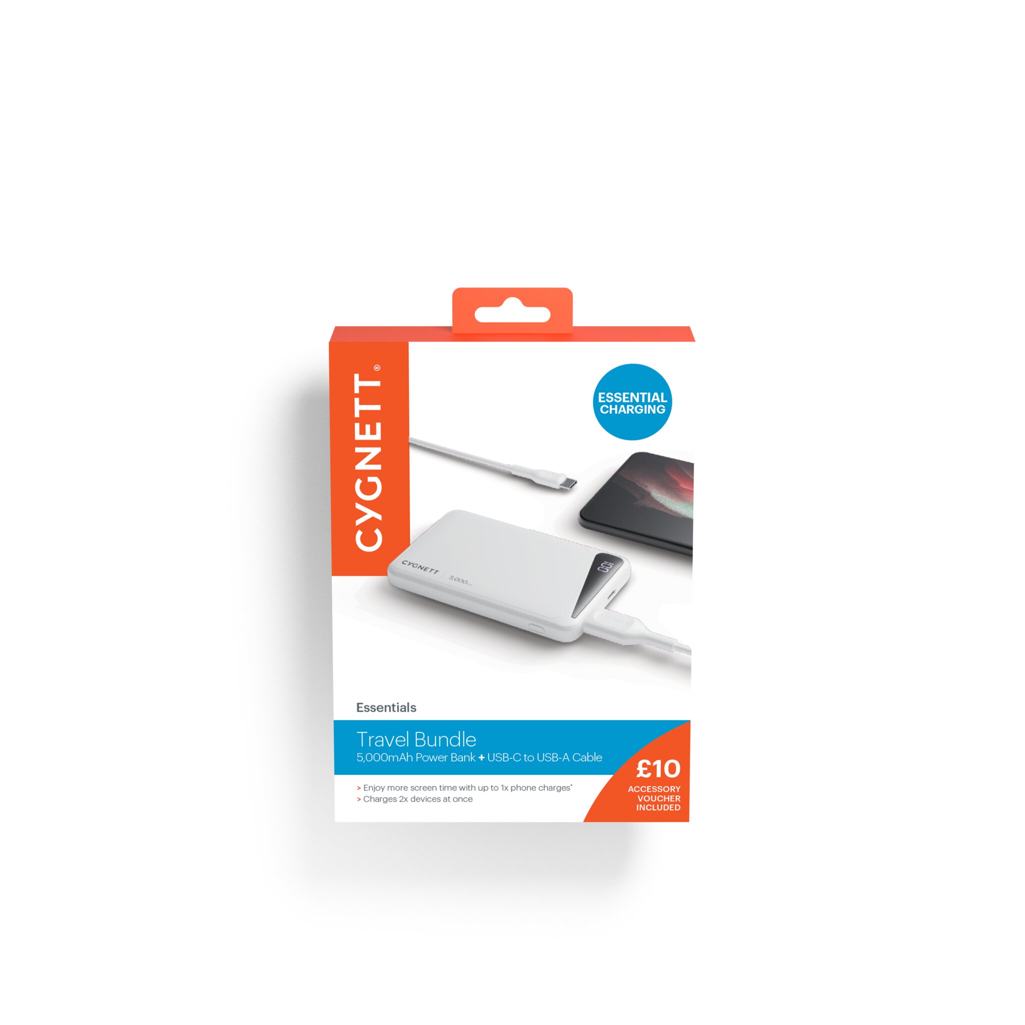 Cygnett Essential Power Bank 5,000mAh