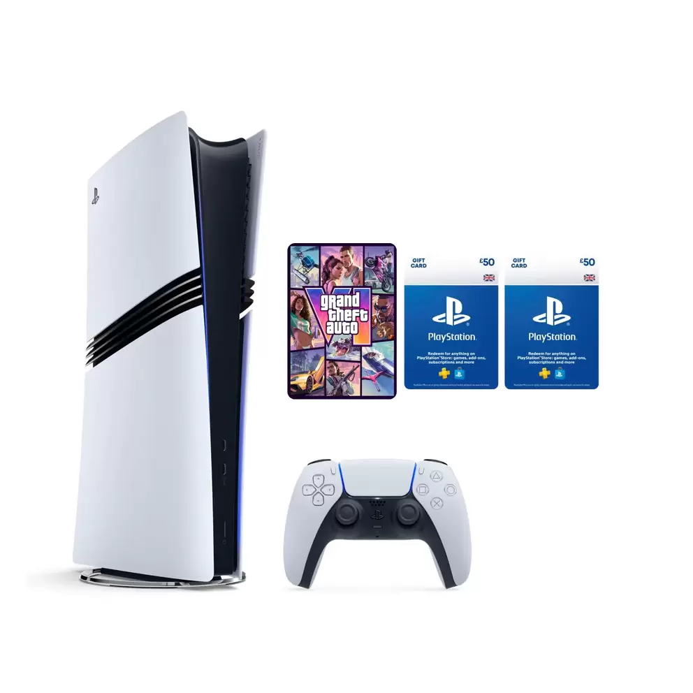 PlayStation5 Pro with £100 PS Gift Card to pre-order GTAVI
