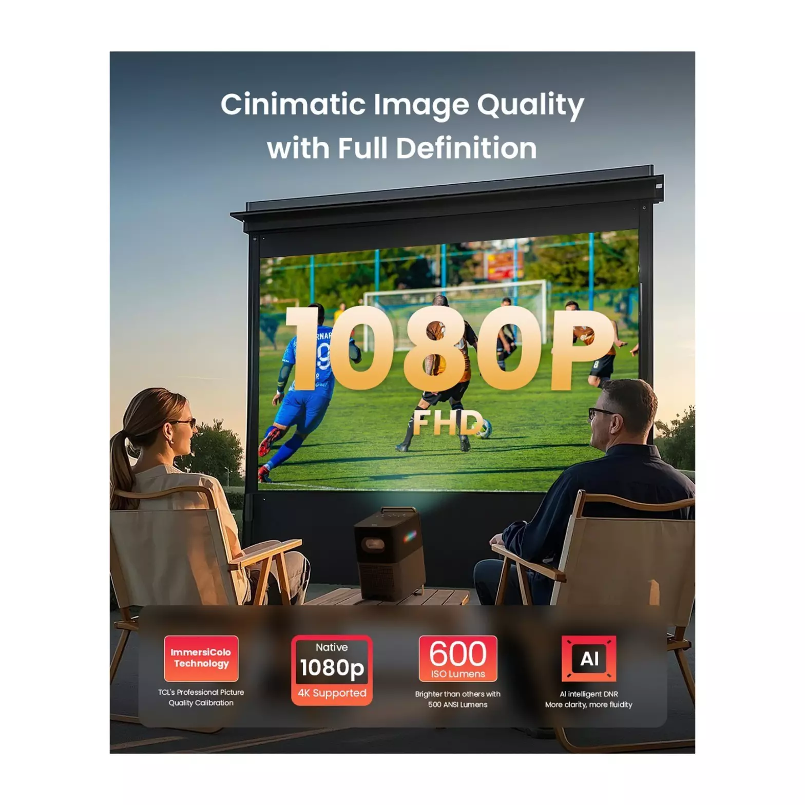 TCL Smart Projector A1s Black | EE
