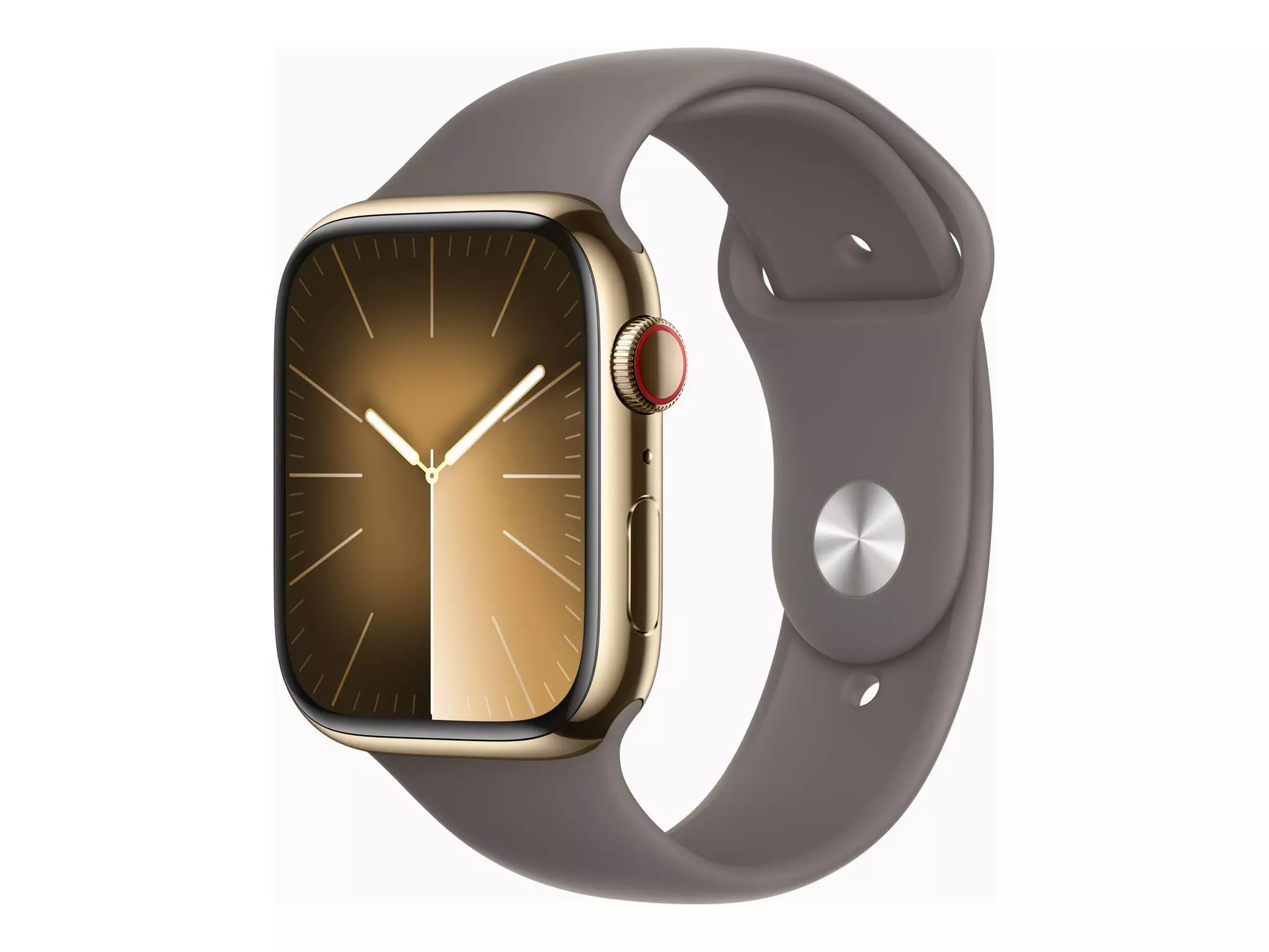 Apple Watch Series 9 Stainless Steel Case M L Band Sim Free Gold 