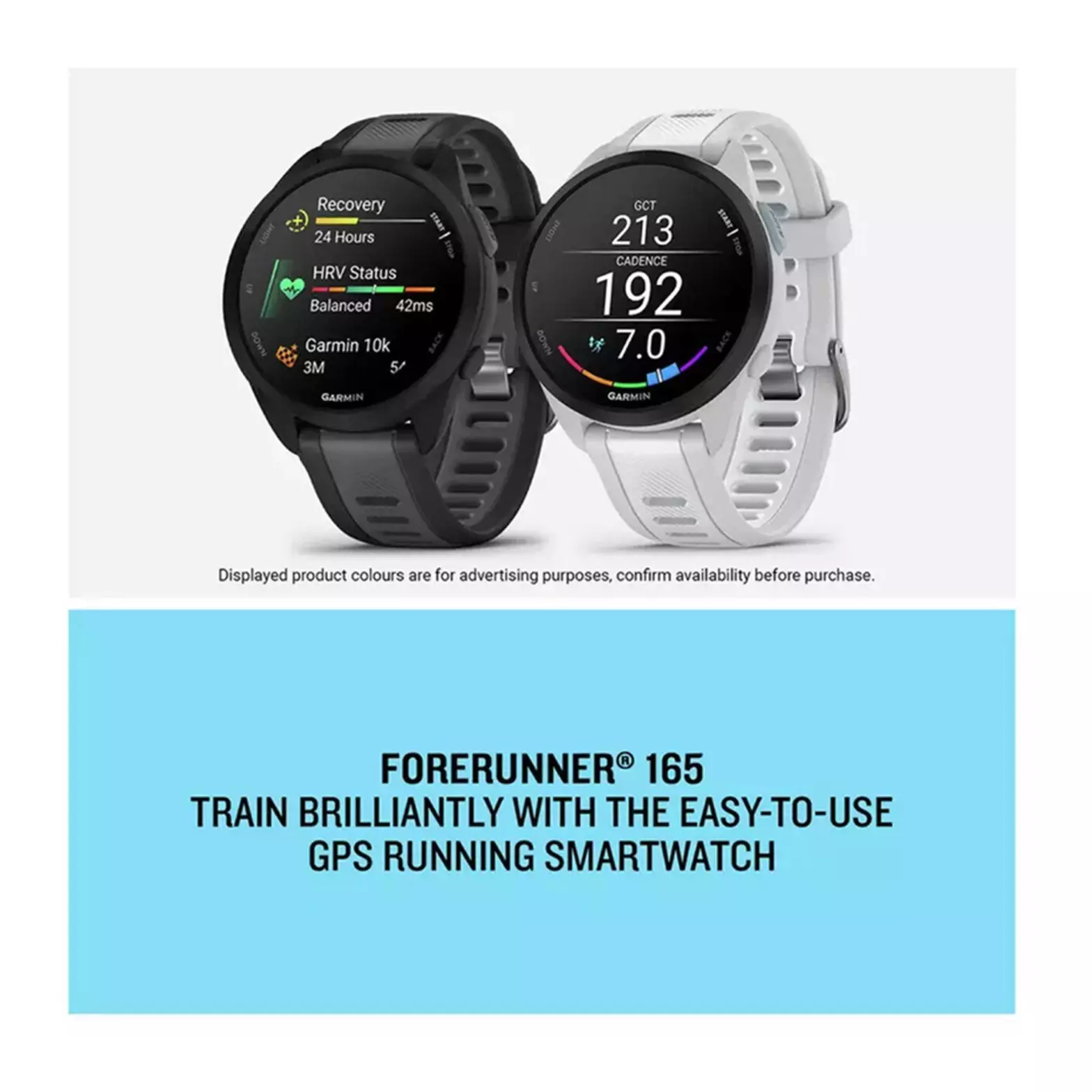 Garmin Forerunner 165 Music GPS Smartwatch Black | EE