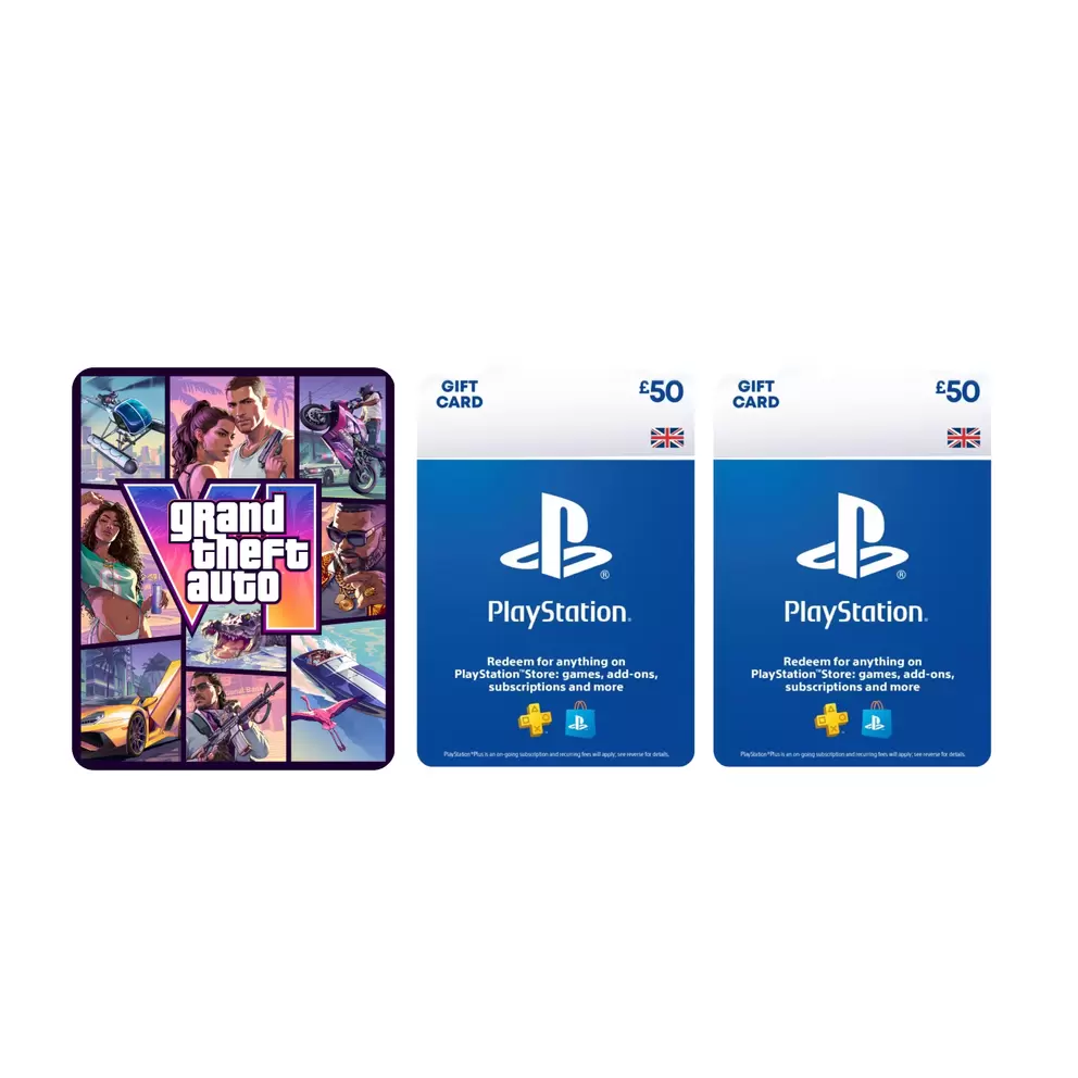 Grand Theft Auto VI ( PS5 ) Bundled with £100 with of Gift Cards ( Pre Order for 19th