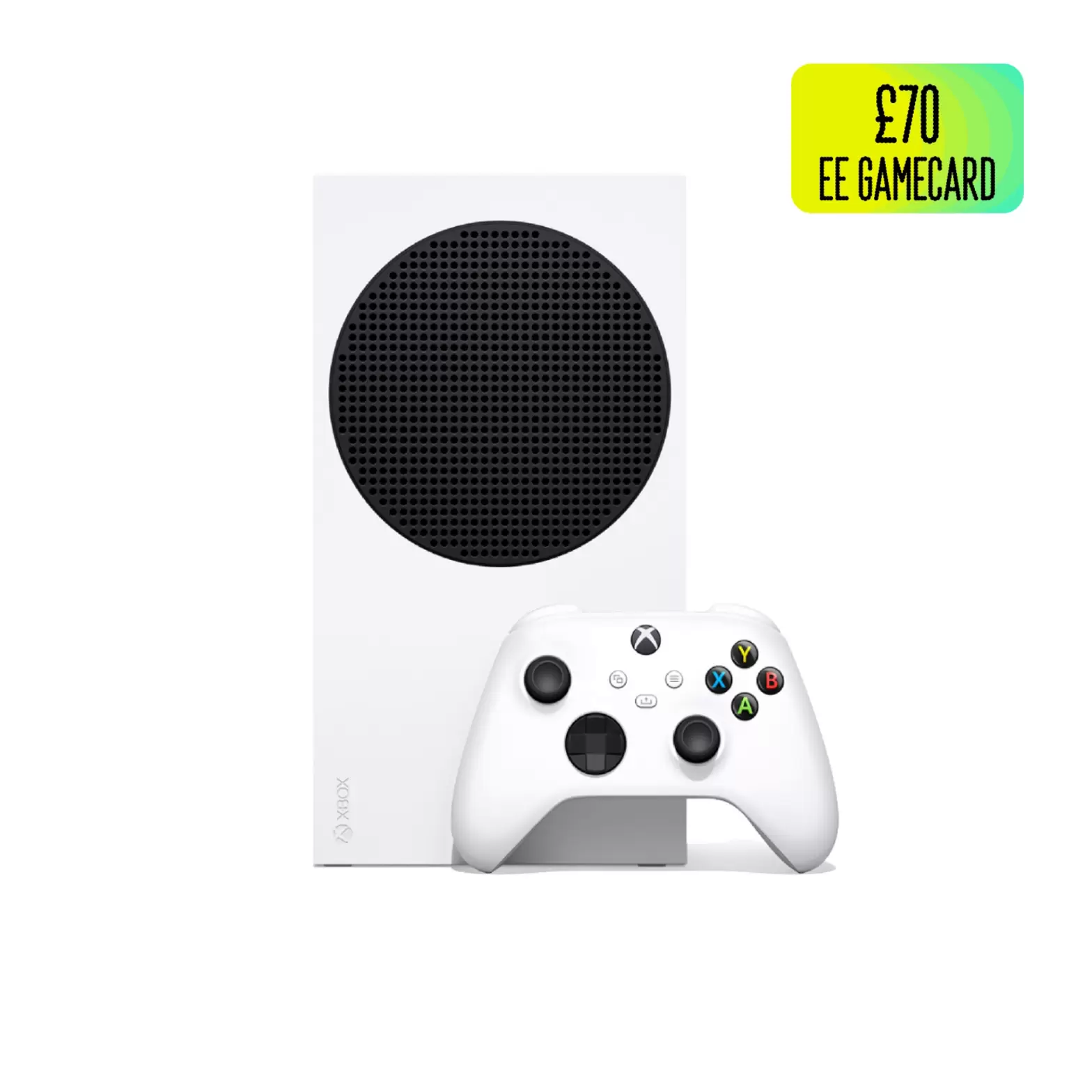 Xbox Series S 512GB with £70 EE GameCard White | EE