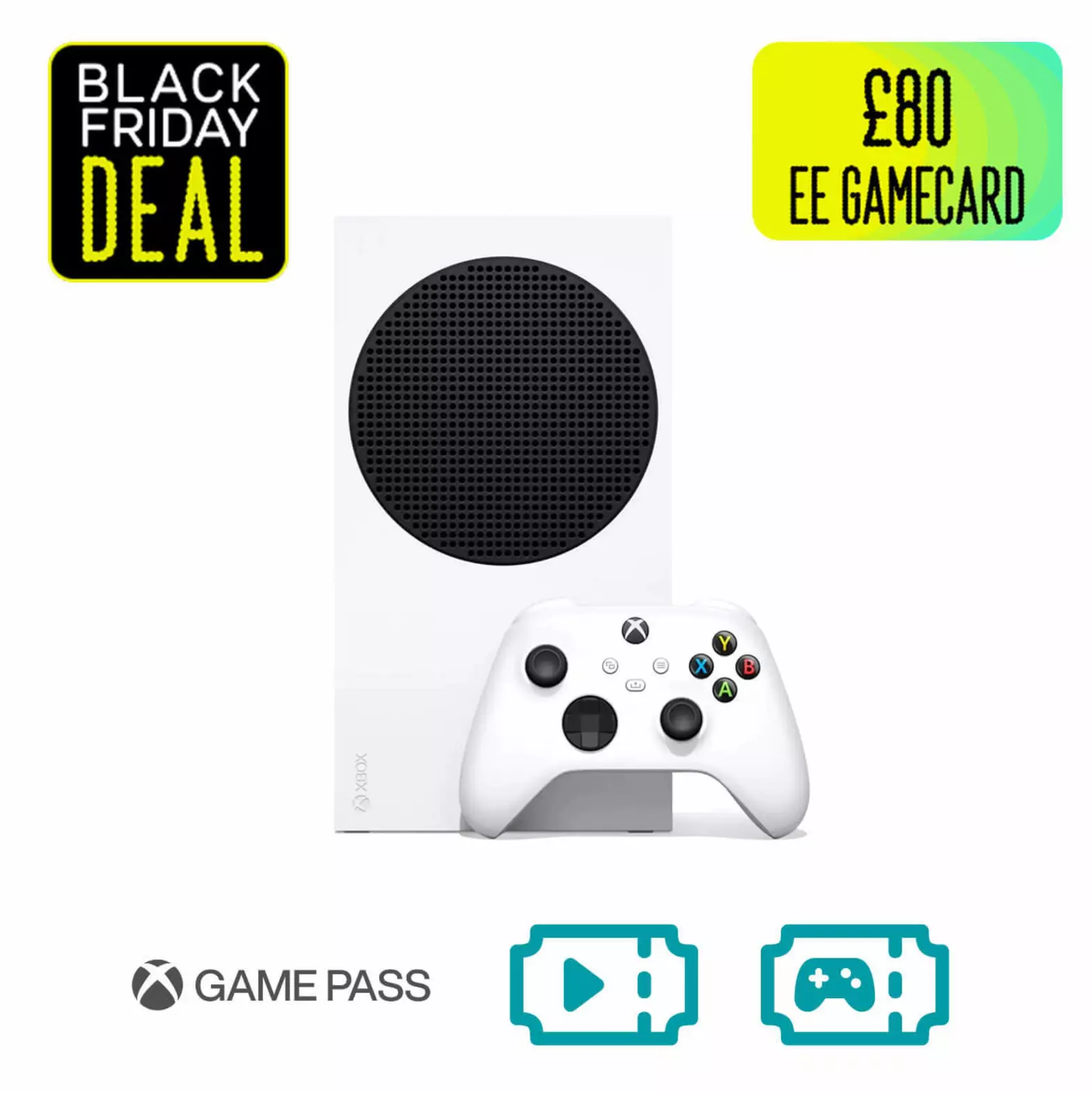 Xbox Series S 1TB Console 24 month bundle with months Xbox Game